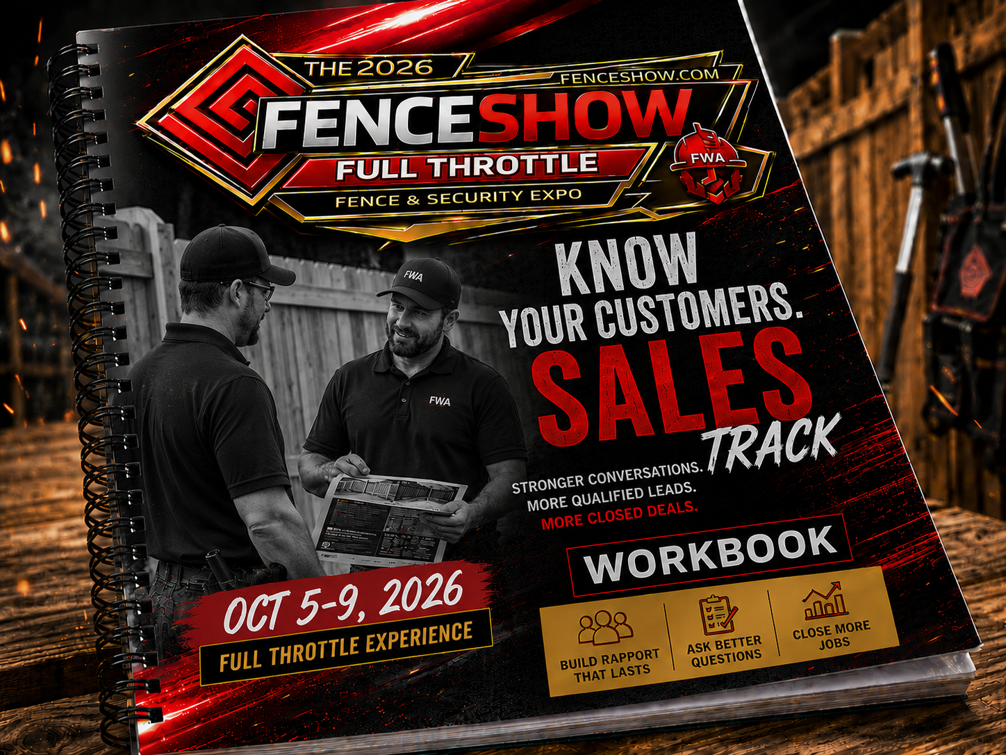 Sales Track Workbook — Know Your Customers, Close More Jobs