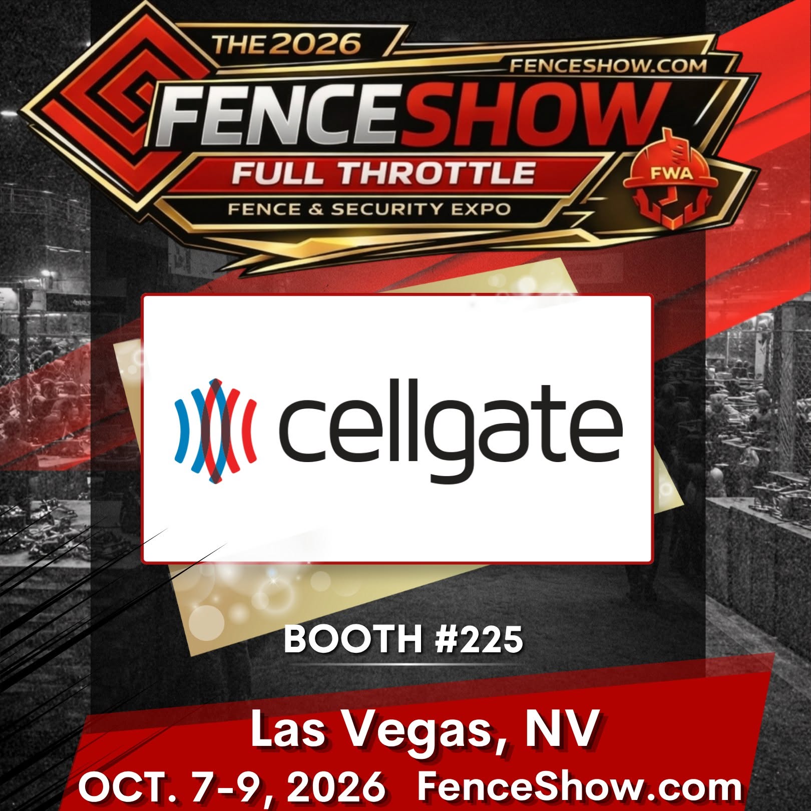 CellGate — Exhibitor at The 2026 Fence Show