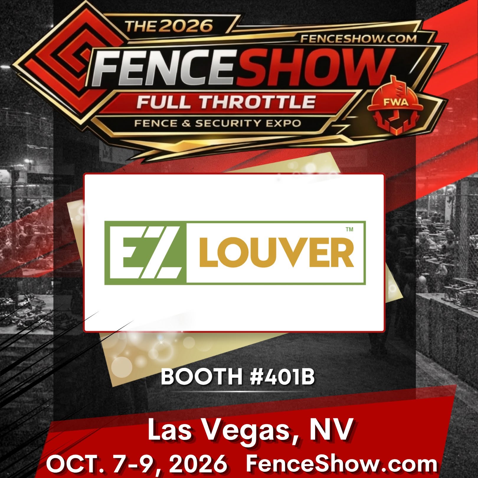 EZ Louver — Exhibitor at The 2026 Fence Show