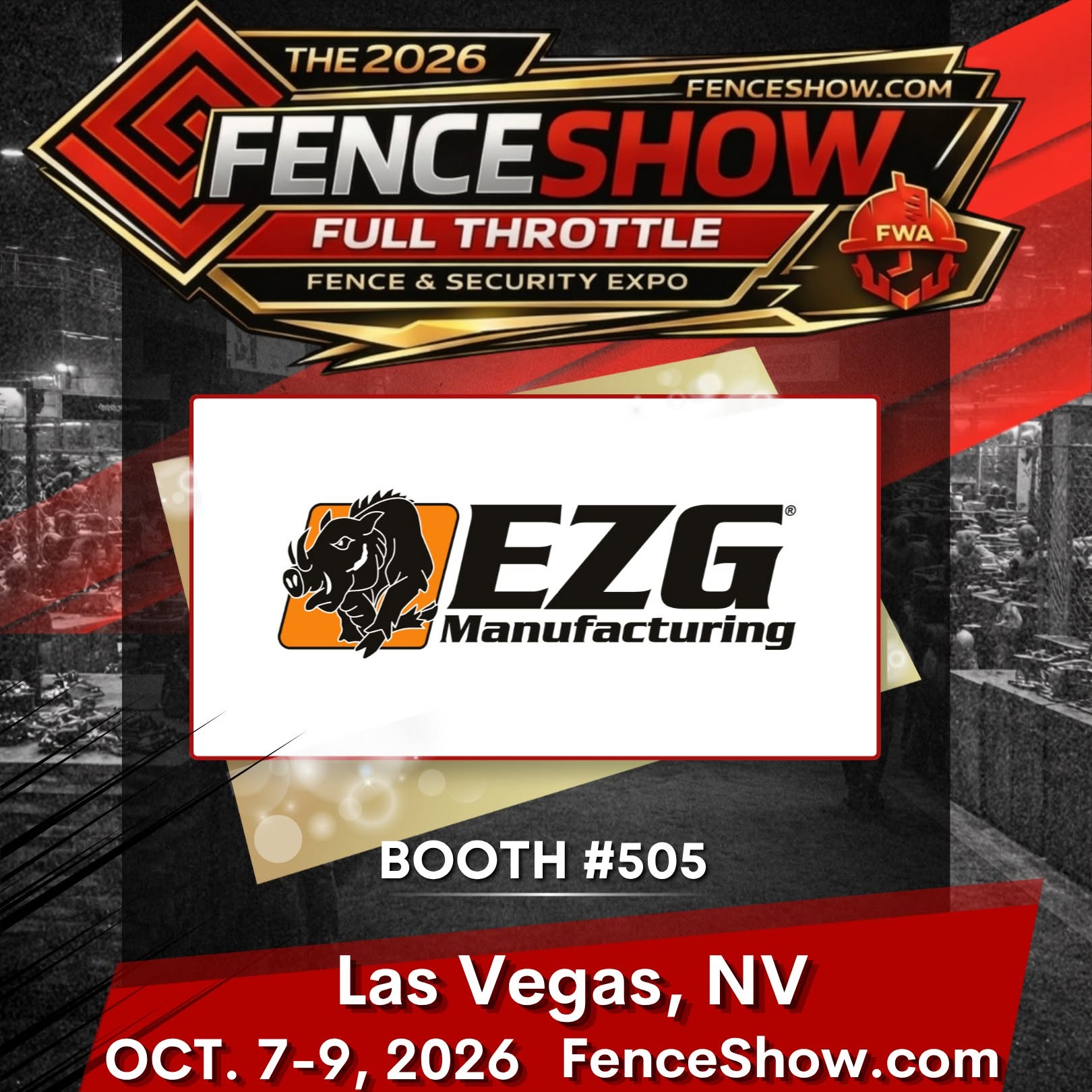EZG — Exhibitor at The 2026 Fence Show