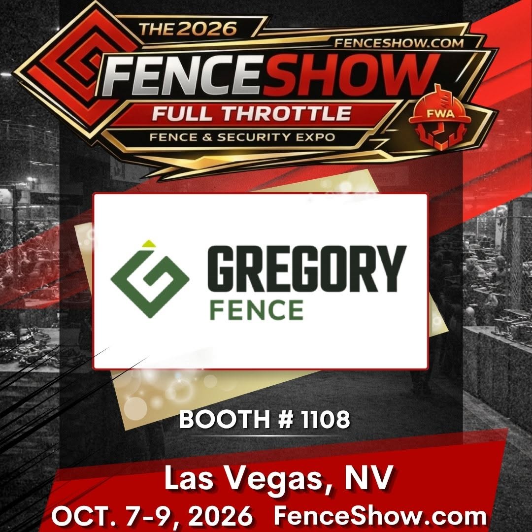 Gregory — Exhibitor at The 2026 Fence Show