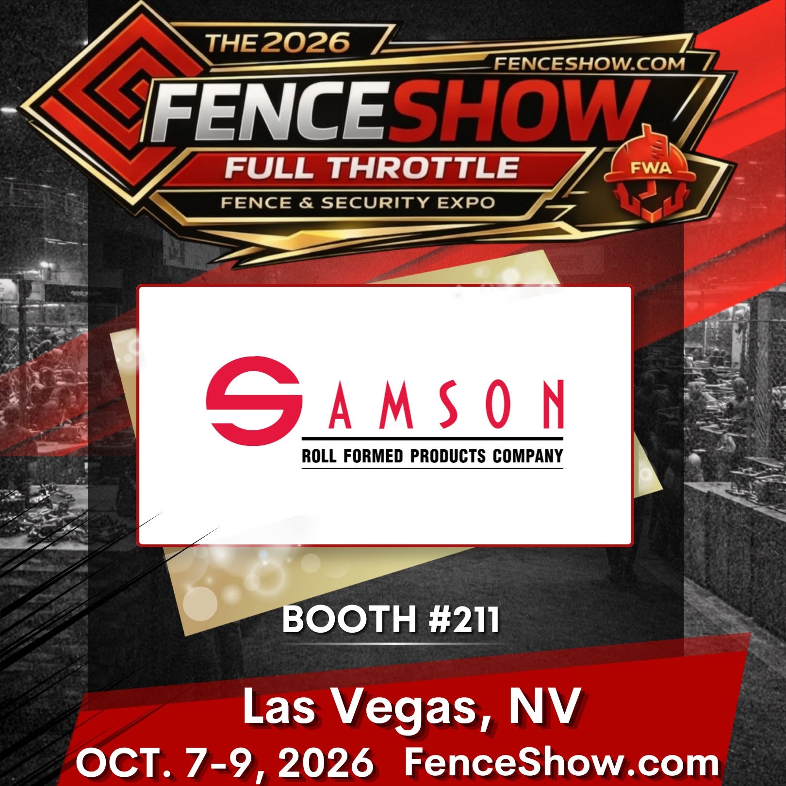 Samson — Exhibitor at The 2026 Fence Show