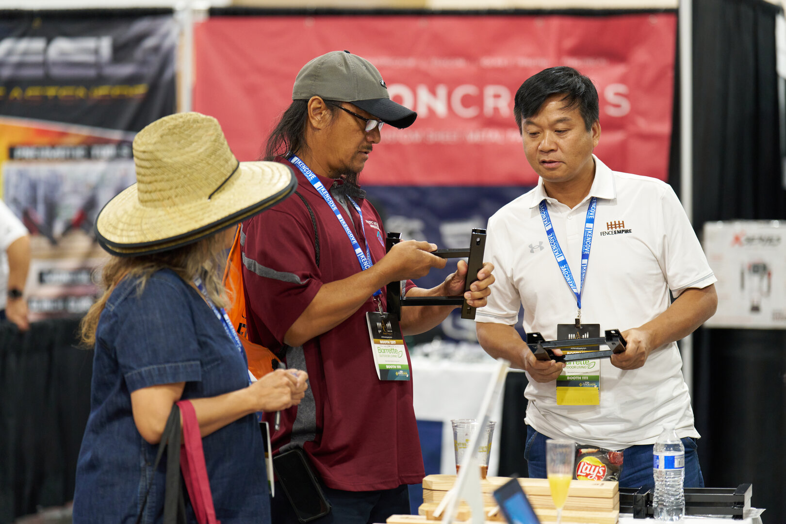 Expo floor at The Fence Show
