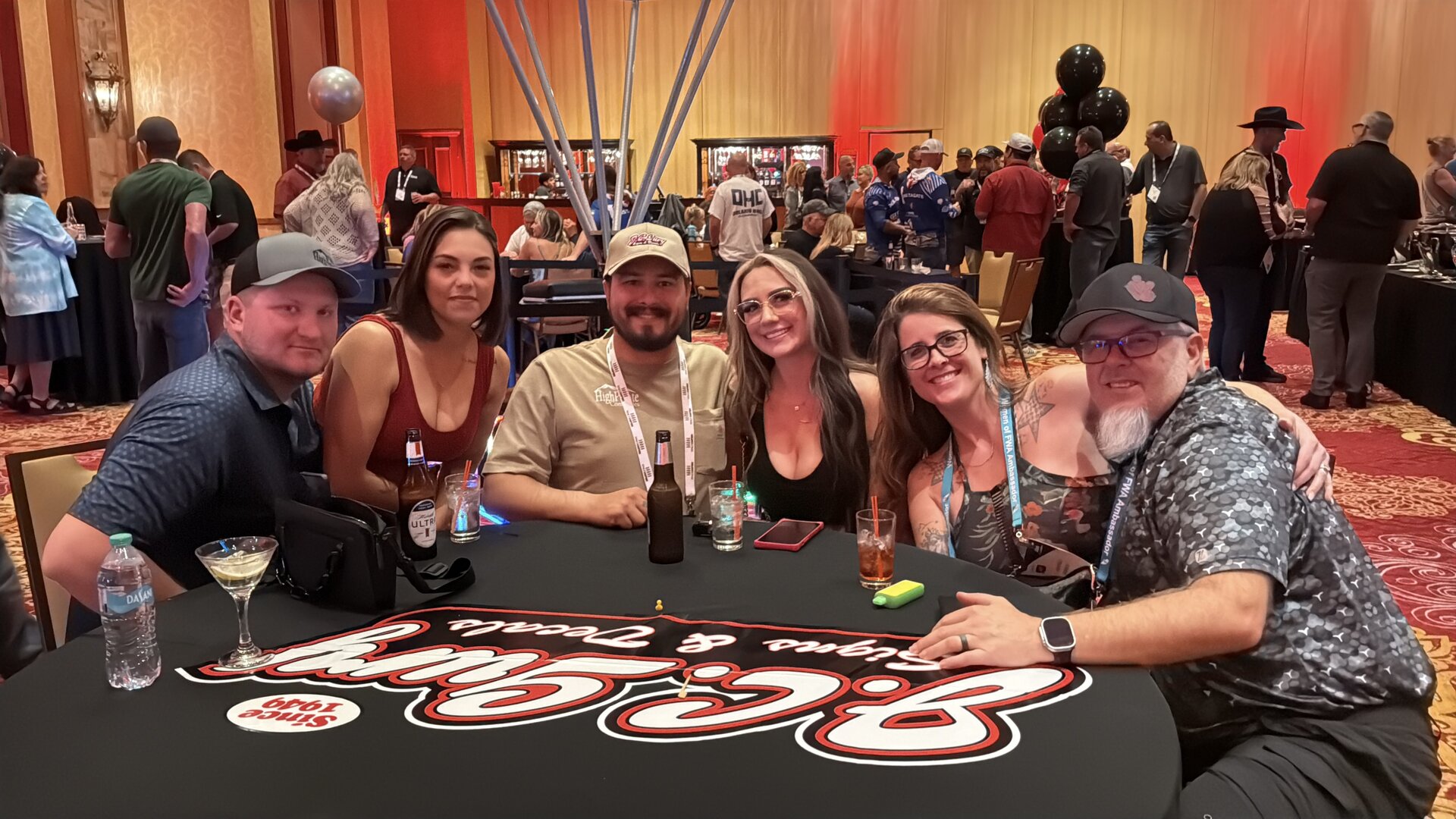 Networking event at The Fence Show