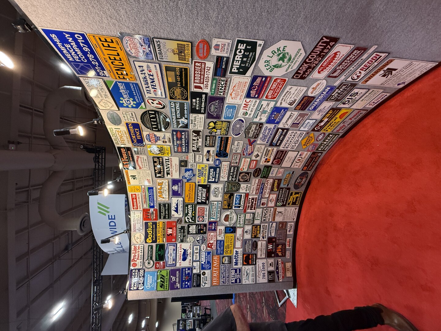 Exhibitor booth at The Fence Show 2025